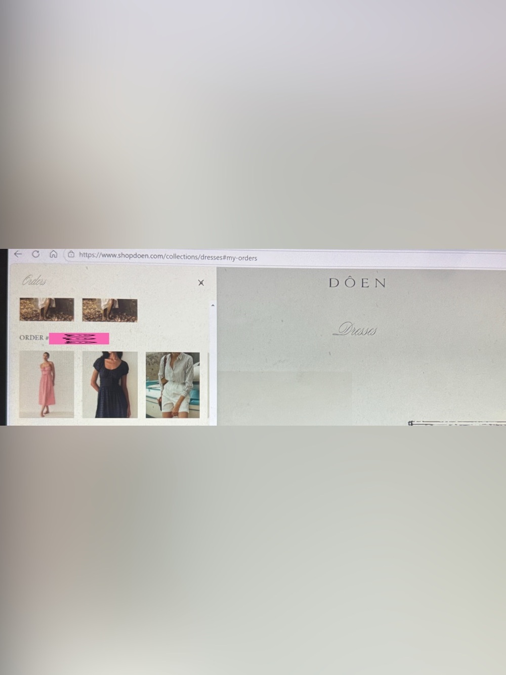 Dôen Quinn Dress - Adriatic Eyelet / navy blue/ xxs/ NWT - Picture 10 of 11
